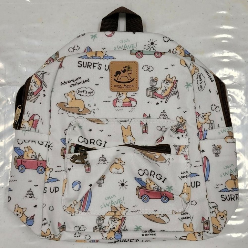 Waterproof Corgi Mini Small Travel Backpack - Picture 7 of 12